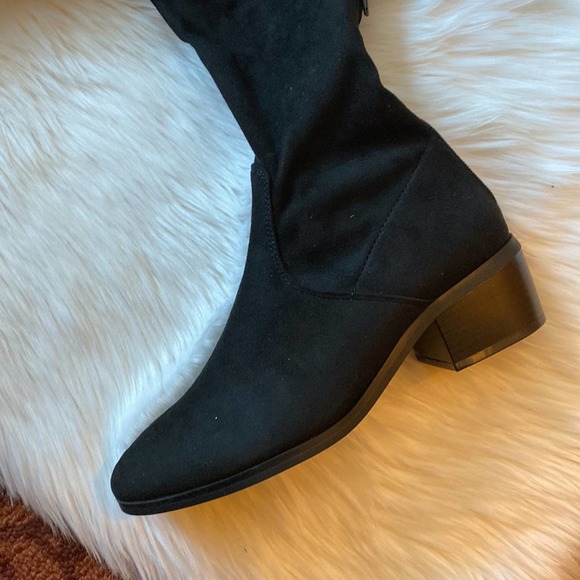 Tall flat boots New York And Company Women’s Ruby Tall Regular Calf Black 9M - Picture 5 of 13